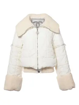 CHANEL Pre-Owned: Белая куртка 