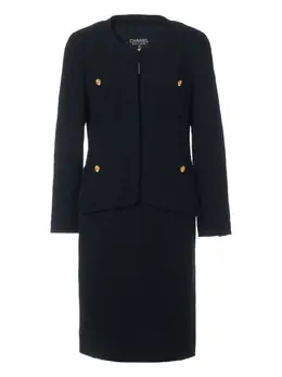 CHANEL Pre-Owned: Голубая юбка 