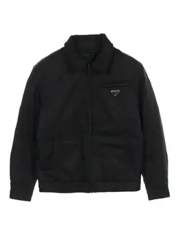 Prada Pre-Owned: Чёрная куртка 
