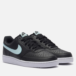 Nike: Чёрные кроссовки  Court Vision Low