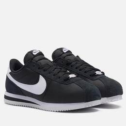 Nike: Чёрные кроссовки  Cortez