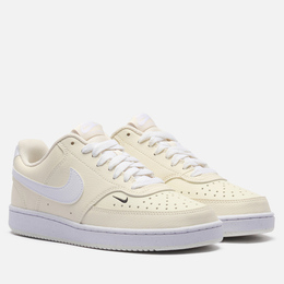 Nike: Бежевые кроссовки  Court Vision Low
