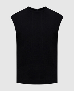Jil Sander: Чёрный топ 