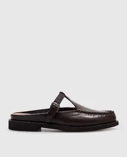 Brunello Cucinelli: Коричневые сабо 