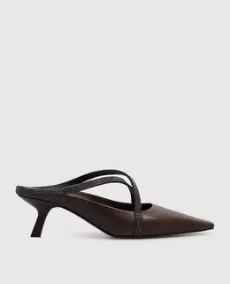 Brunello Cucinelli: Коричневые сабо 