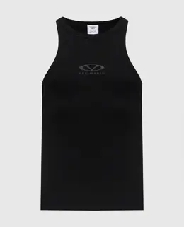 Vetements: Чёрная футболка 