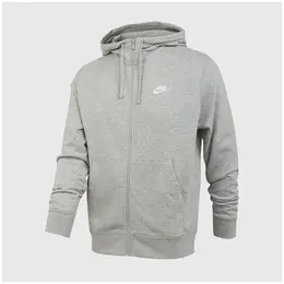 NIKE: Серая толстовка  Club