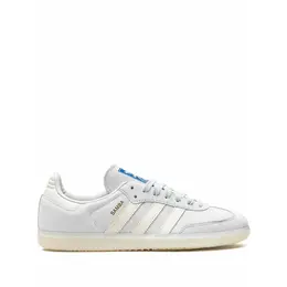 adidas: Синие кроссовки  Samba
