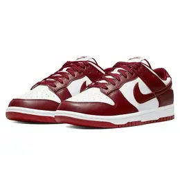 NIKE: Белые кроссовки  Dunk Low