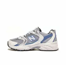 New Balance: Синие кроссовки  530
