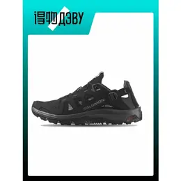 Salomon: Чёрные кеды 