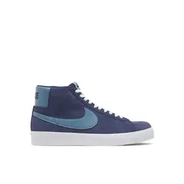 NIKE: Тёмные кеды  SB Zoom Blazer Mid