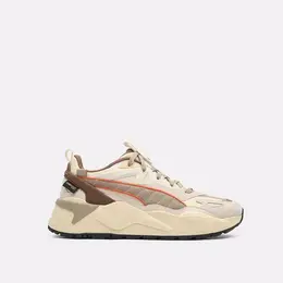 PUMA: Бежевые кроссовки  RS-X