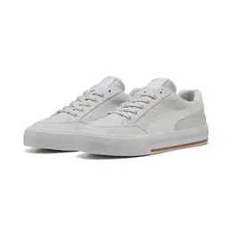 PUMA: Серые кеды  Classics