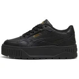 PUMA: Чёрные кеды 