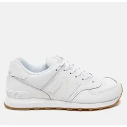 New Balance: Белые кроссовки 