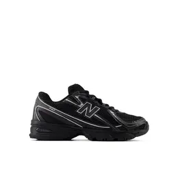 New Balance: Чёрные кроссовки 
