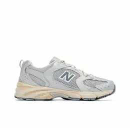 New Balance: Серебристые кроссовки  530