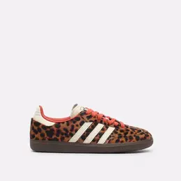 adidas: Оранжевые кроссовки  Samba