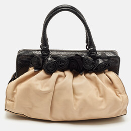 Valentino: Бежевая сумка 