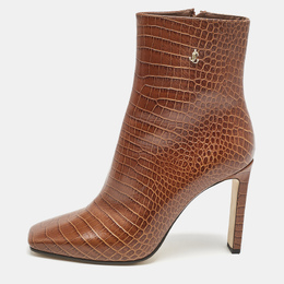 Jimmy Choo: Бордовые ботинки 