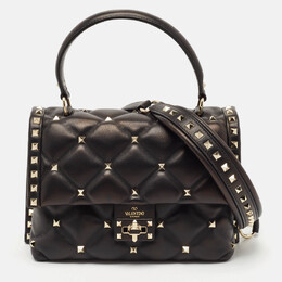 Valentino: Чёрная сумка на руку 