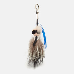 Fendi: Многоцветная сумка  Karlito