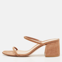 Gianvito Rossi: Бежевые сандалии 