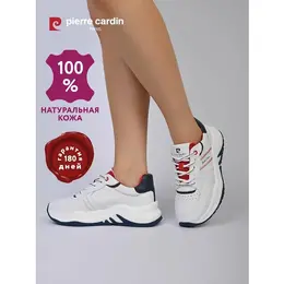 Pierre Cardin: Белые кроссовки 