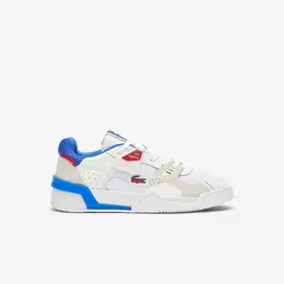 LACOSTE: Белые кроссовки 
