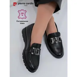 Pierre Cardin: Чёрные лоферы 