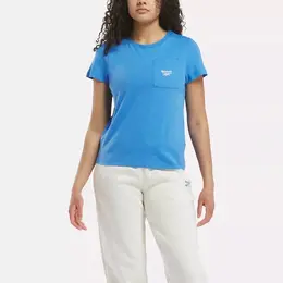 Reebok: Голубая футболка 