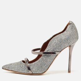Malone Souliers: Серебристые туфли 