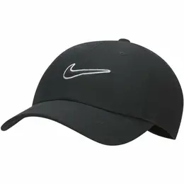 NIKE: Чёрная кепка  Swoosh