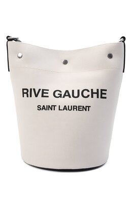 Saint Laurent: Белая сумка  Rive Gauche