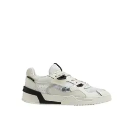 LACOSTE: Бежевые кеды  Lt