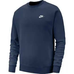 NIKE: Синий свитшот  Club