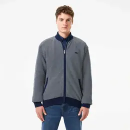 LACOSTE: Синий кардиган 
