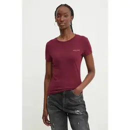 Tommy Jeans: Красная футболка 