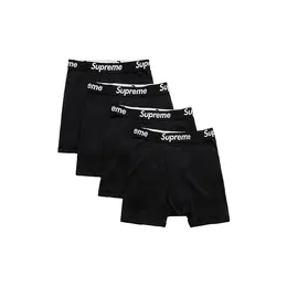 Supreme: Чёрные трусы  Hanes