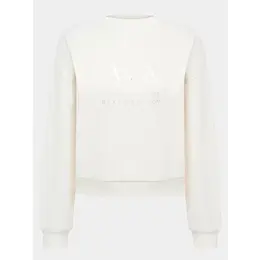 Armani Exchange: Белый свитшот 