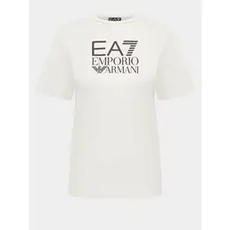 EA7 EMPORIO ARMANI: Белая футболка 