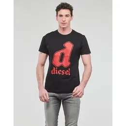 DIESEL: Чёрная футболка 