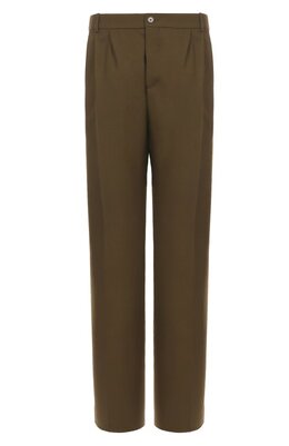 Saint Laurent: Брюки из шерсти 