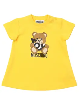 MOSCHINO: Хлопковое платье 