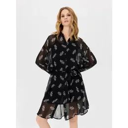 Armani Exchange: Чёрное платье 
