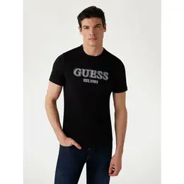 GUESS: Чёрная футболка 