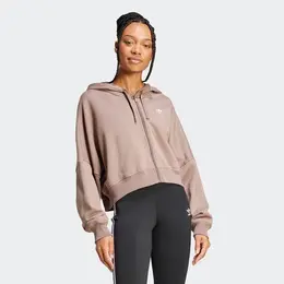 adidas: Коричневая толстовка 