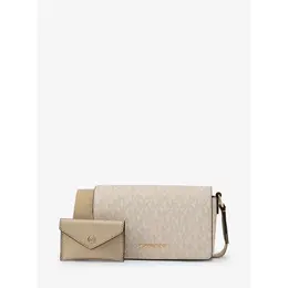 MICHAEL KORS: Бежевая сумка 