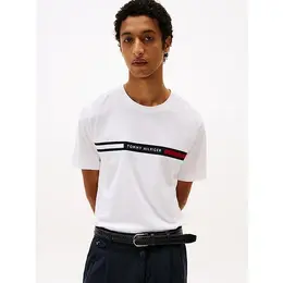 TOMMY HILFIGER: Белая футболка 